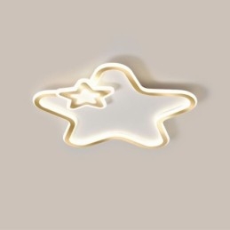 Creative Star Flush Mount Golden Star -kattovalo