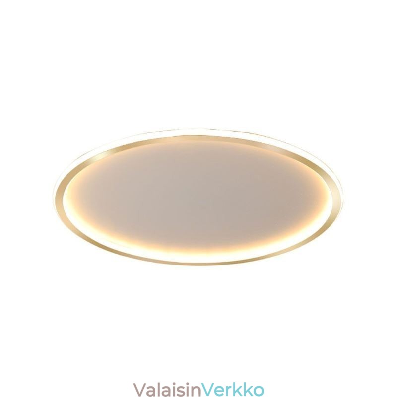 Uppoasennettu minimalistinen pyöreä kattovalo