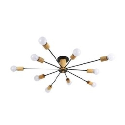 Moderni Magic Beans Flush Mount Wood Branch kattokruunu