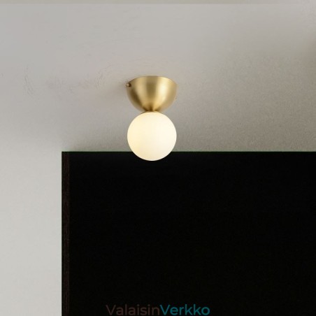 Nordic Brass Mini uppoasennus kattovalaisin eteisen valaistus Nordic Brass Mini uppoasennus kattovalaisin eteisen valaistus