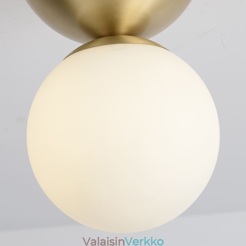 Nordic Brass Mini uppoasennus kattovalaisin eteisen valaistus