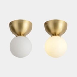 Nordic Brass Mini uppoasennus kattovalaisin eteisen valaistus