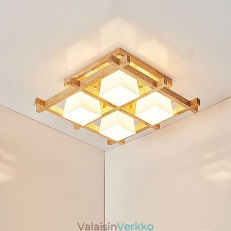 Nordic Square Grid Uppoasennus kattovalaisin Kumipuuvalaisin Nordic Square Grid Uppoasennus kattovalaisin Kumipuuvalaisin
