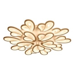 Moderni yksinkertainen uppoasennettava akryyliterälehden muotoinen kattovalaisin