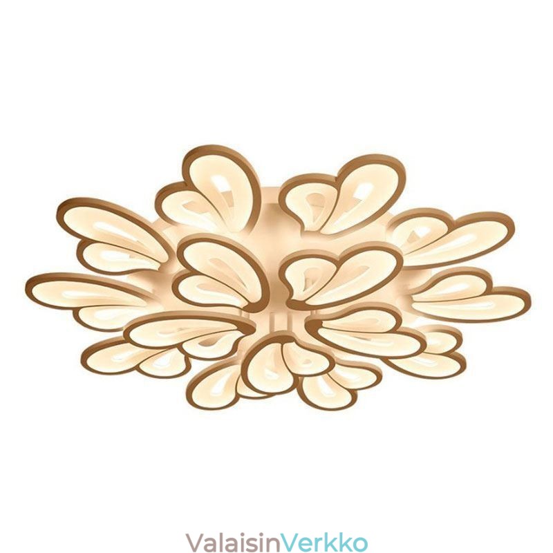 Moderni yksinkertainen uppoasennettava akryyliterälehden muotoinen kattovalaisin