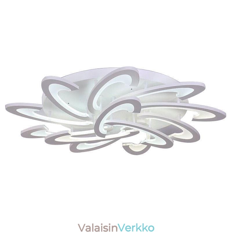 Moderni yksinkertainen uppoasennettava akryylinen tuulimyllykattovalo