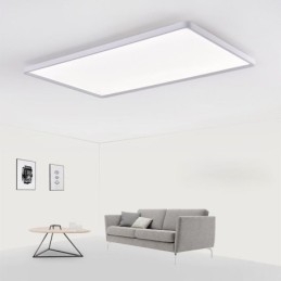 Nordic Panel Light uppoasennus Superohut Valkoinen kattovalo