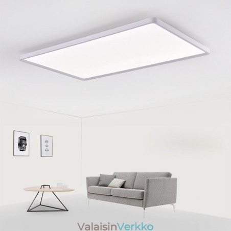 Nordic Panel Light uppoasennus Superohut Valkoinen kattovalo Nordic Panel Light uppoasennus Superohut Valkoinen kattovalo