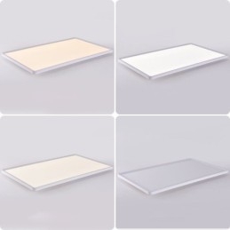 Nordic Panel Light uppoasennus Superohut Valkoinen kattovalo