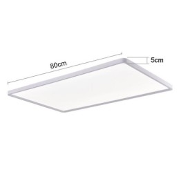 Nordic Panel Light uppoasennus Superohut Valkoinen kattovalo