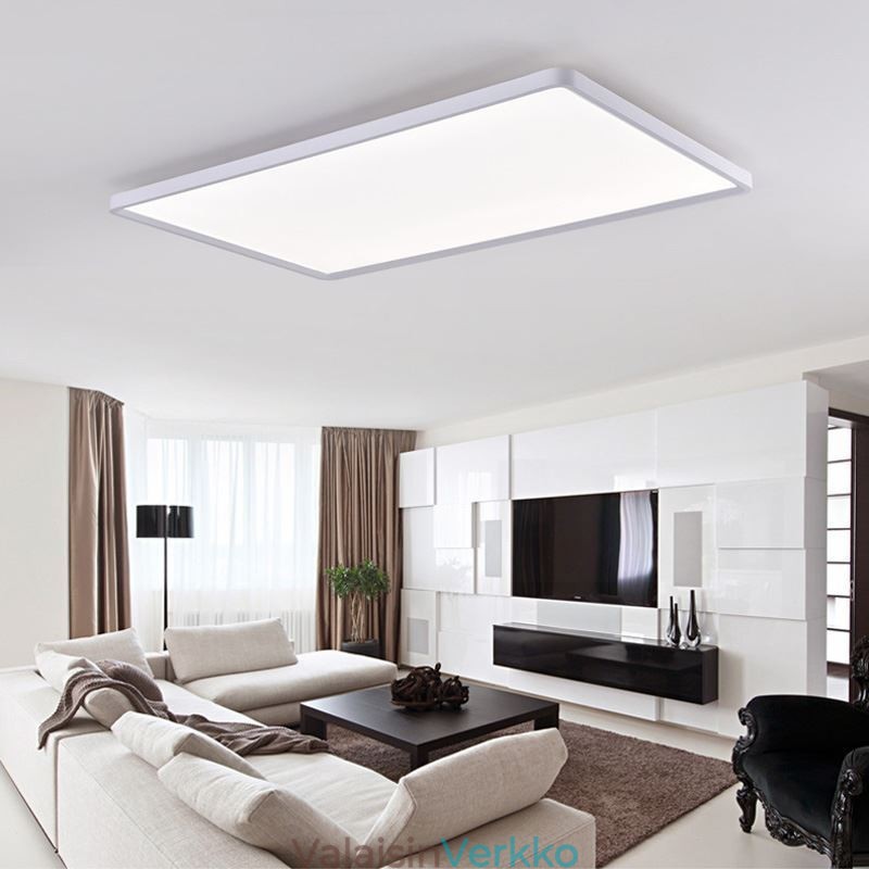 Nordic Panel Light uppoasennus Superohut Valkoinen kattovalo
