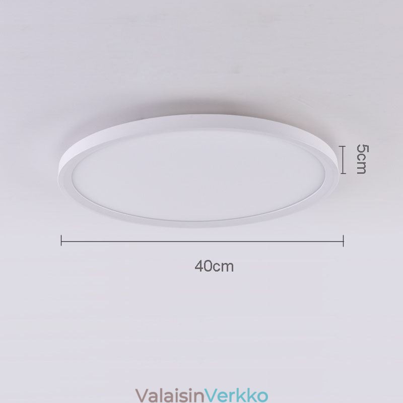 Nordic Pyöreä uppoasennus Superohut kattovalo alumiininen pyöreä lamppu valaistus