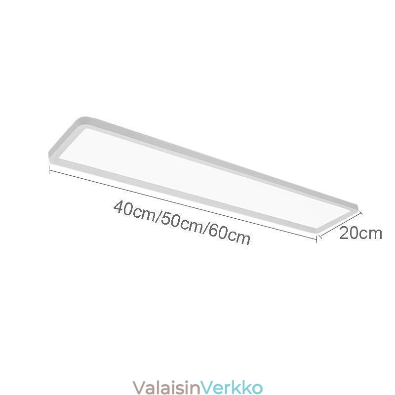 Paneeli uppoasennettava Nordic Super Thin suorakaide kattovalaisin kodin valaisin