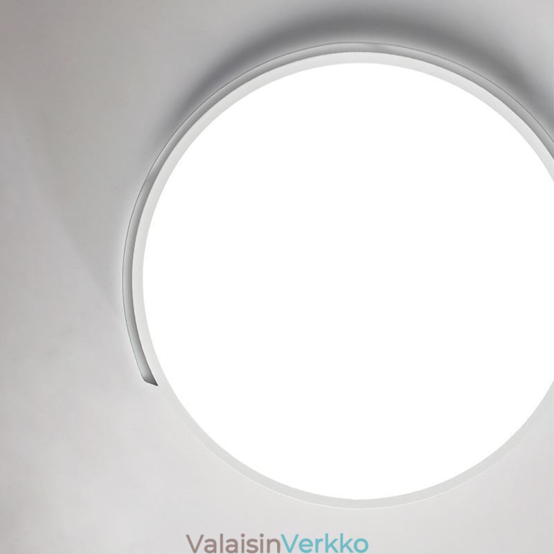 Moderni yksinkertainen uppoasennettava pyöreä kattovalo