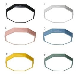 Moderni uppoasennettava erityinen kuusikulmainen kattovalaisin Ultraohut lamppuvalo