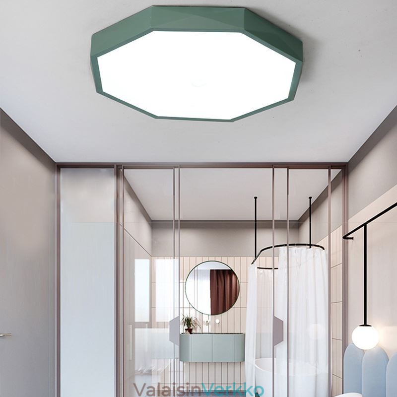 Moderni uppoasennettava erityinen kuusikulmainen kattovalaisin Ultraohut lamppuvalo