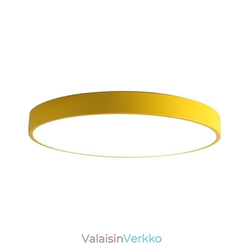 Moderni uppoasennettava pyöreä kattovalo Ultraohut kodin valaisin