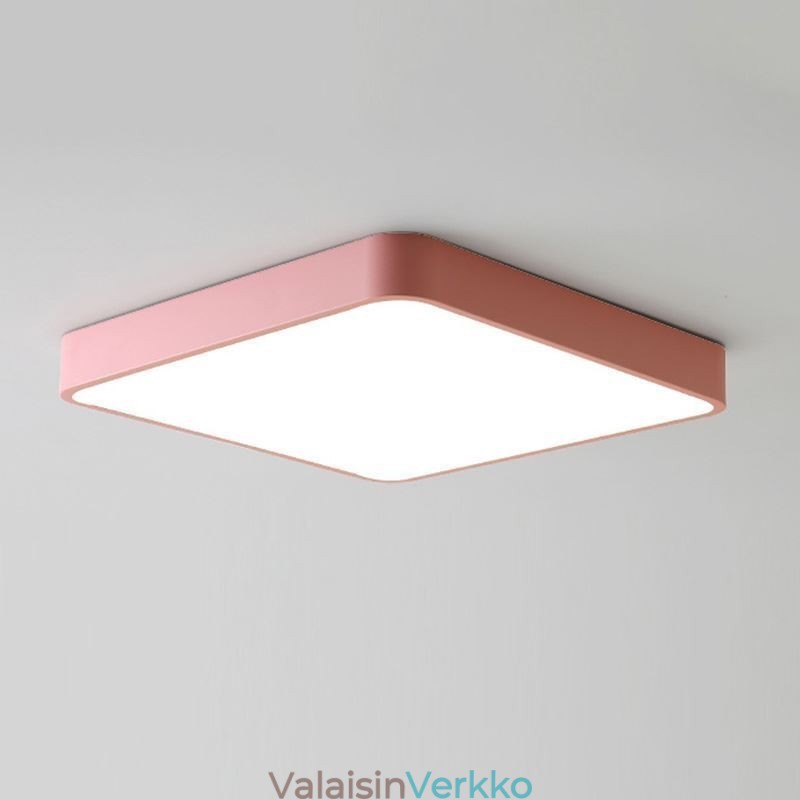 Simlpe uppoasennettava ohut neliövalo energiaa säästävä kattovalo