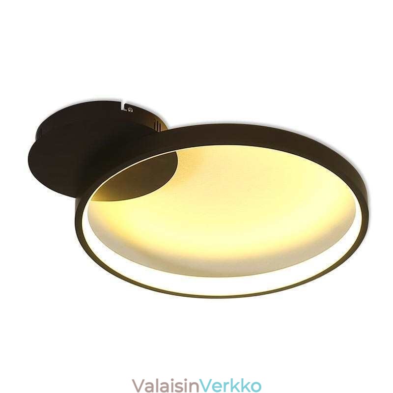 Nordic Style uppoasennettava pyöreä kattovalaisin