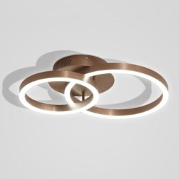 Moderni yksinkertainen uppoasennus Creative Ceiling Light Lämmin valaisin
