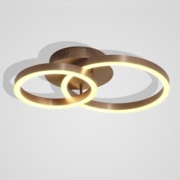 Moderni yksinkertainen uppoasennus Creative Ceiling Light Lämmin valaisin