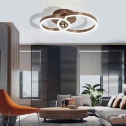 Moderni yksinkertainen uppoasennus Creative Ceiling Light Lämmin valaisin