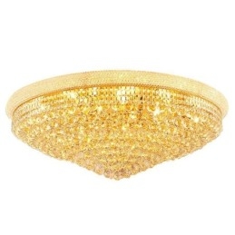 European Flush Mount Light Ylellinen kristallikattovalaisin