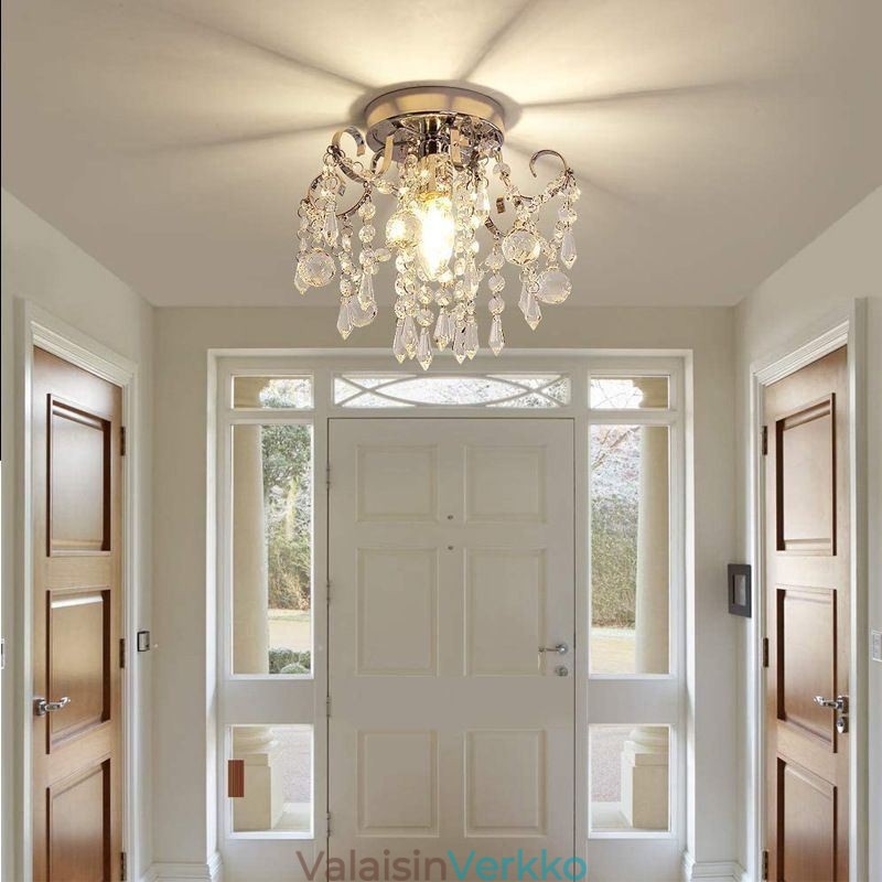 Moderni minimalistinen uppoasennettava yksikristallinen kattovalaisin