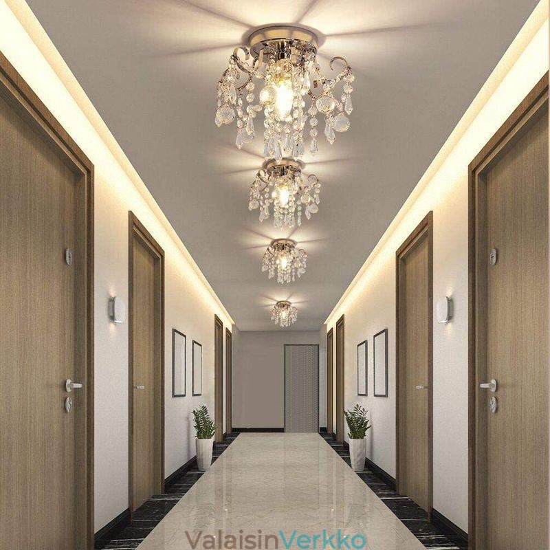 Moderni minimalistinen uppoasennettava yksikristallinen kattovalaisin