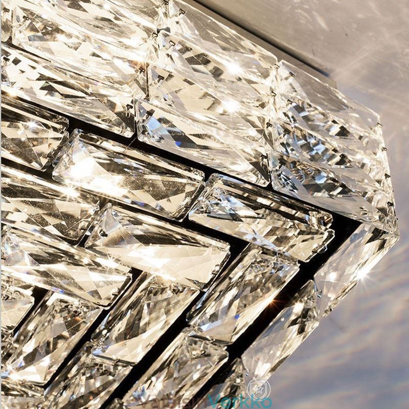 Crystal kattovalaisin uppoasennus kolme väriä himmennettävissä