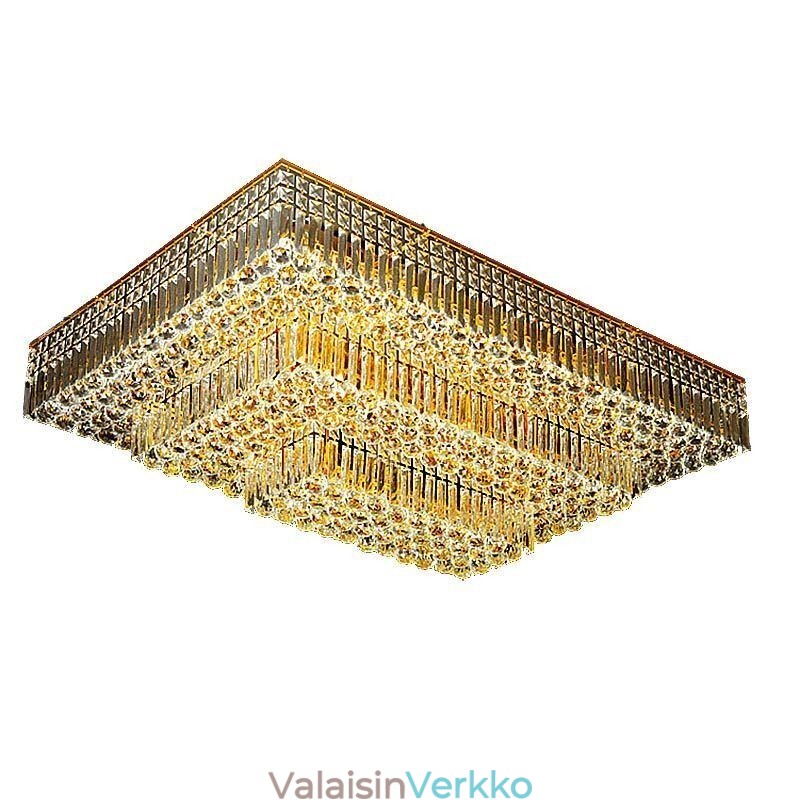 Moderni uppoasennus kolmikerroksinen kristallikruunu