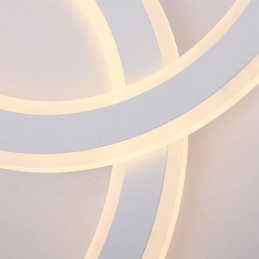 Moderni yksinkertainen uppoasennus Letter C akryylikattovalaisin