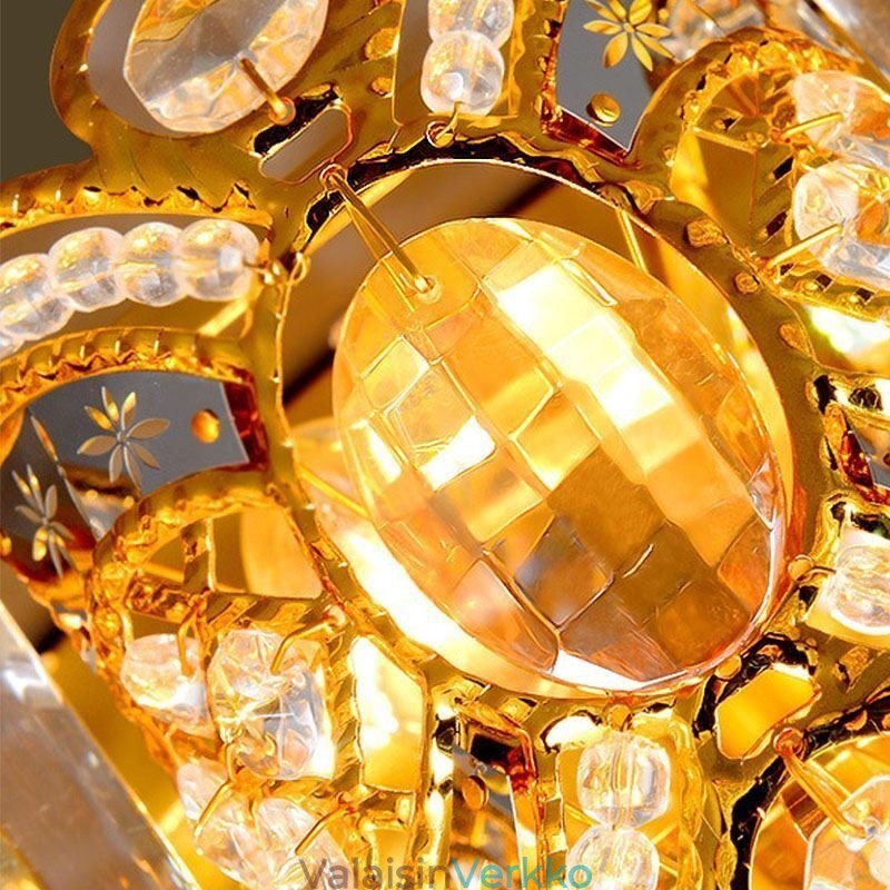 Eurooppalainen uppoasennettu kristallikatotovalo