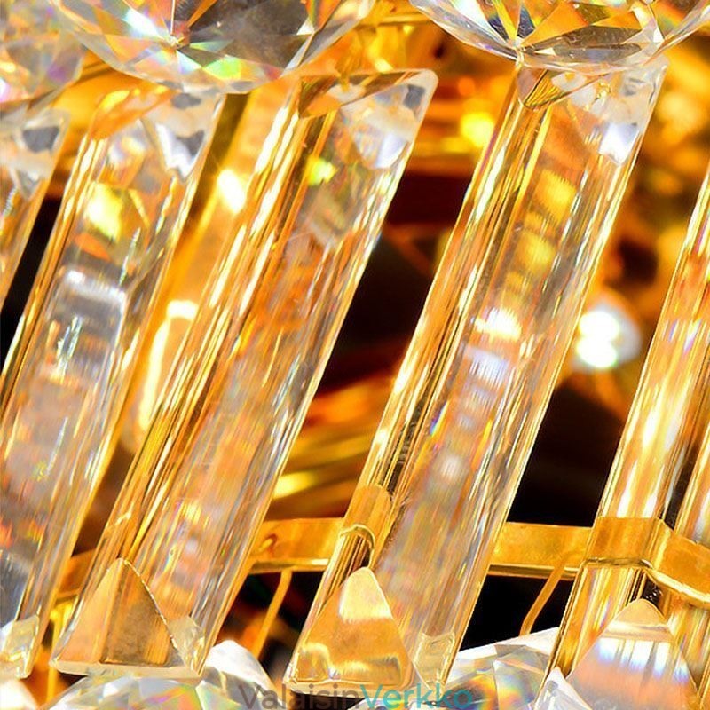 Eurooppalainen uppoasennettu kristallikatotovalo