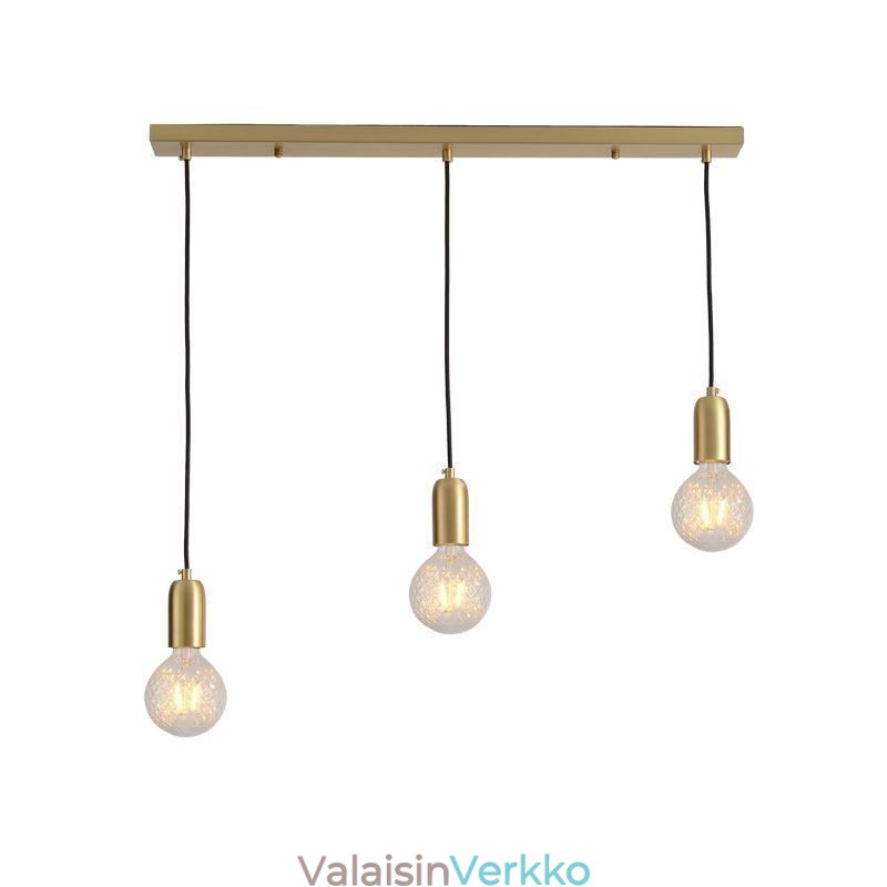 Nordic Brass 3 Riipus Cluster Light Island Creative Minimalist Valaisin