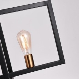 4 valoriippuva kevyt teollisuustyylinen valaistusrata