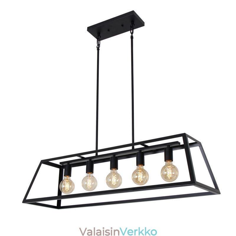 Teollinen metalliriippuvalaisin puolisuunnikkaan muotoinen riippuva kattovalaisin