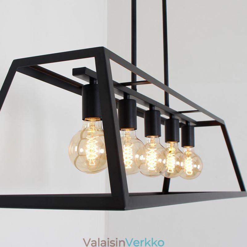Teollinen metalliriippuvalaisin puolisuunnikkaan muotoinen riippuva kattovalaisin