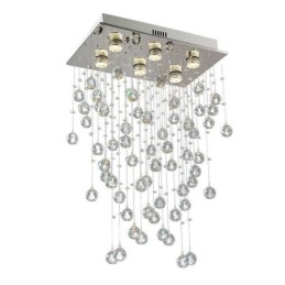 Moderni Crystal Kattokruunu Uppoasennettu kattovalaisin