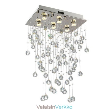 Moderni Crystal Kattokruunu Uppoasennettu kattovalaisin Moderni Crystal Kattokruunu Uppoasennettu kattovalaisin