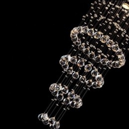 Crystal Chandelier Contemporary elegantti kattovalaisin Duplex Stair