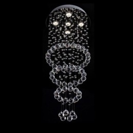 Crystal Chandelier Contemporary elegantti kattovalaisin Duplex Stair
