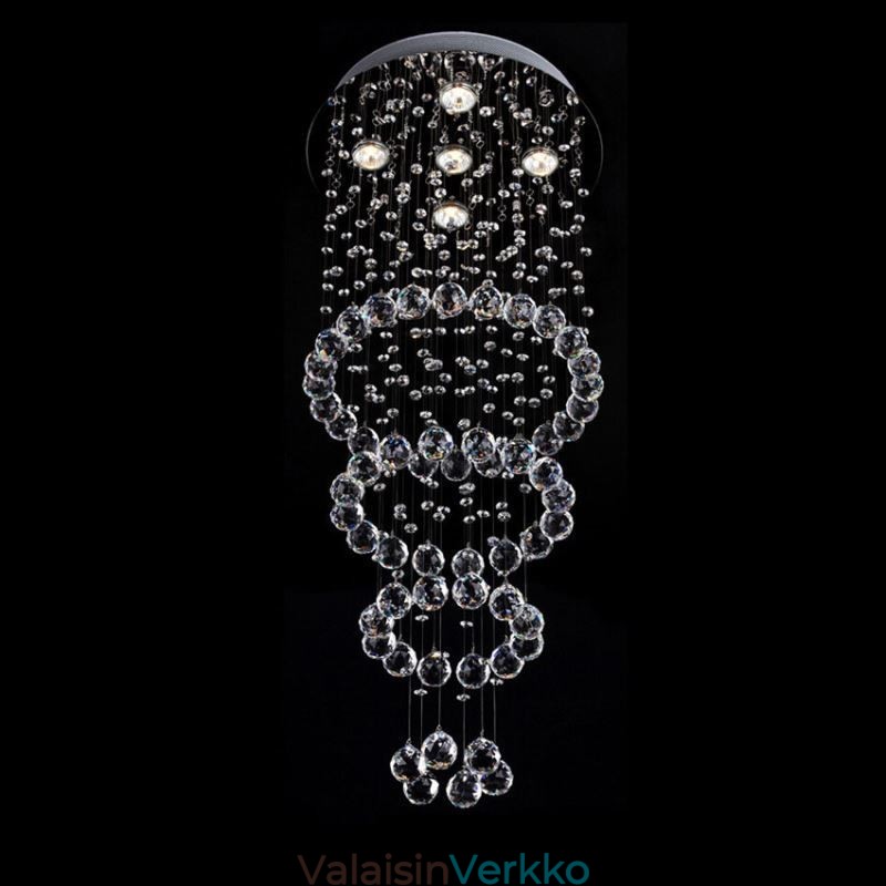 Crystal Chandelier Contemporary elegantti kattovalaisin Duplex Stair
