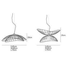 Moderni Hat Kattokruunu Minimalistinen Decor Riippuvalaisin 1 Light