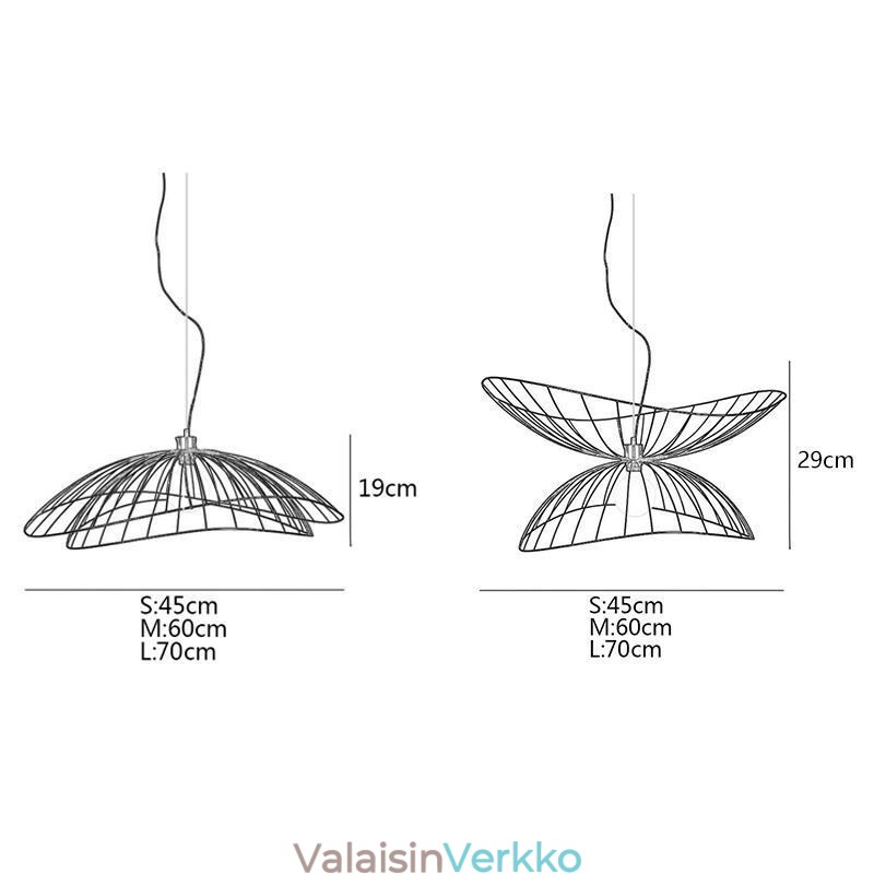Moderni Hat Kattokruunu Minimalistinen Decor Riippuvalaisin 1 Light