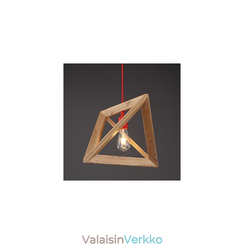 Nordic Wood Kattokruunu Cafe Vaatteet Luova Retro Koristeellinen Oak Kattokruunu