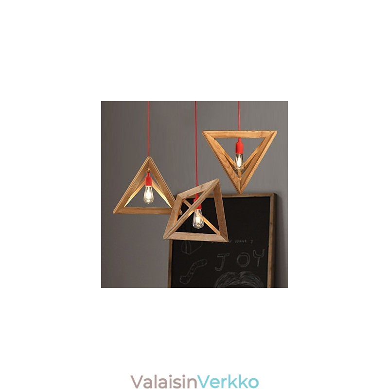 Nordic Wood Kattokruunu Cafe Vaatteet Luova Retro Koristeellinen Oak Kattokruunu