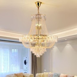 Crystal Pendant Light Ylellinen koristeellinen kattovalaisin