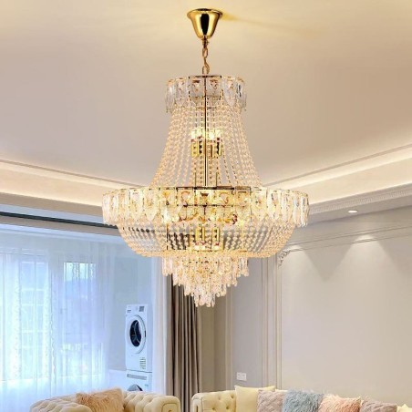 Crystal Pendant Light Ylellinen koristeellinen kattovalaisin Crystal Pendant Light Ylellinen koristeellinen kattovalaisin