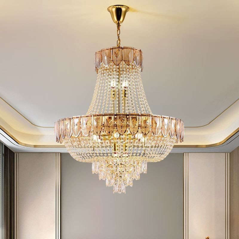 Crystal Pendant Light Ylellinen koristeellinen kattovalaisin